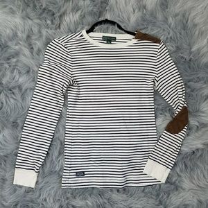 Ralph Lauren Green label stripe long sleeve